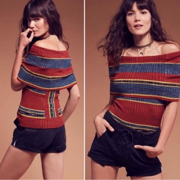 Free People Ribbed Top - Picture 2 of 6